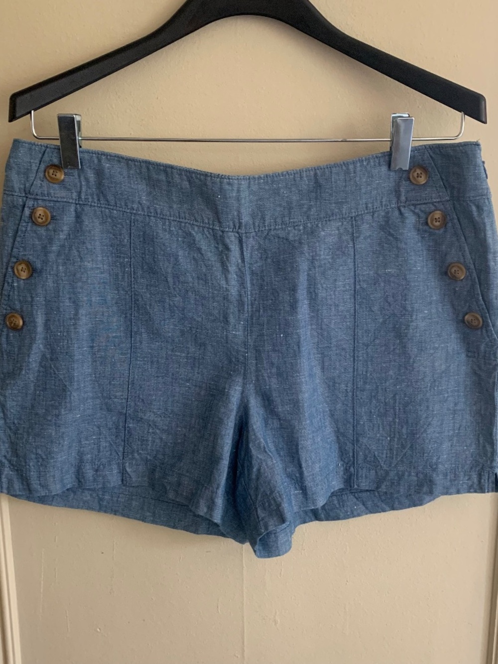 Cutesy Sailor Chambray Short by Ann Taylor Loft (10)